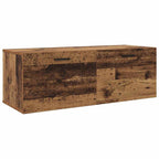 Wall-Mounted Cabinet Wall-mounted Old Wood 100 x 36.5 x 35 cm