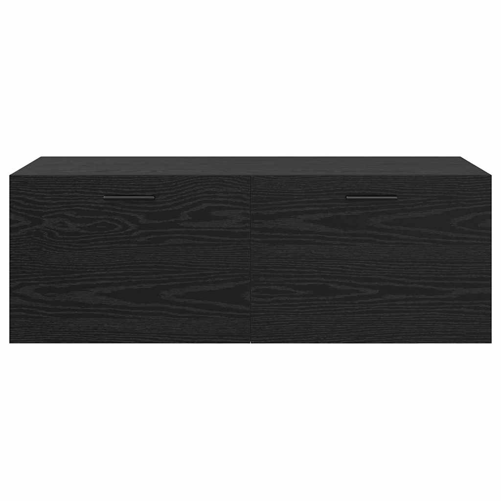 Wall-Mounted Cabinet Wall-mounted Black Oak 100 x 36.5 x 35 cm