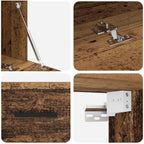 Wall Cabinet Old wood 100 x 36.5 x 35 cm Engineered wood