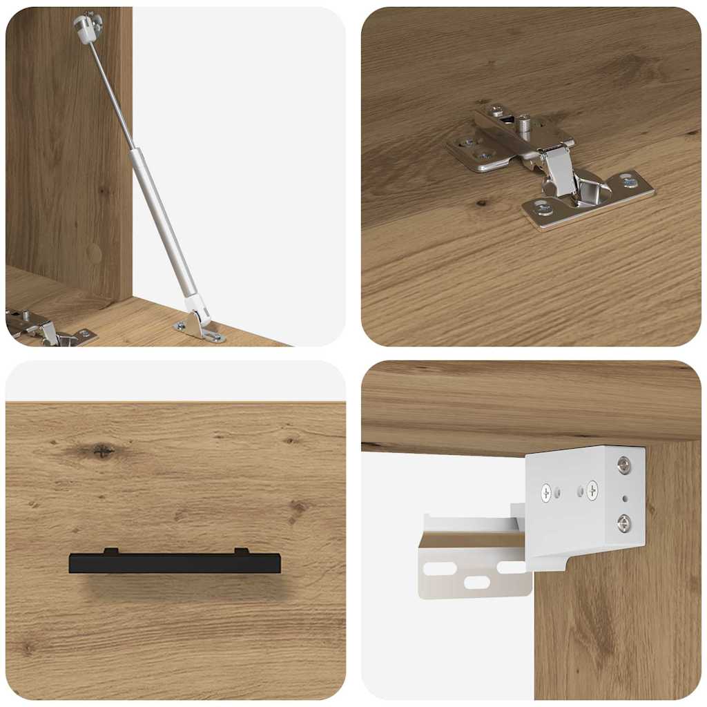 Wall Cabinet Artisan oak 100 x 36.5 x 35 cm Engineered wood