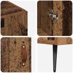 Sideboard Old Wood 89.5 x 34 x 80 cm Engineered Wood