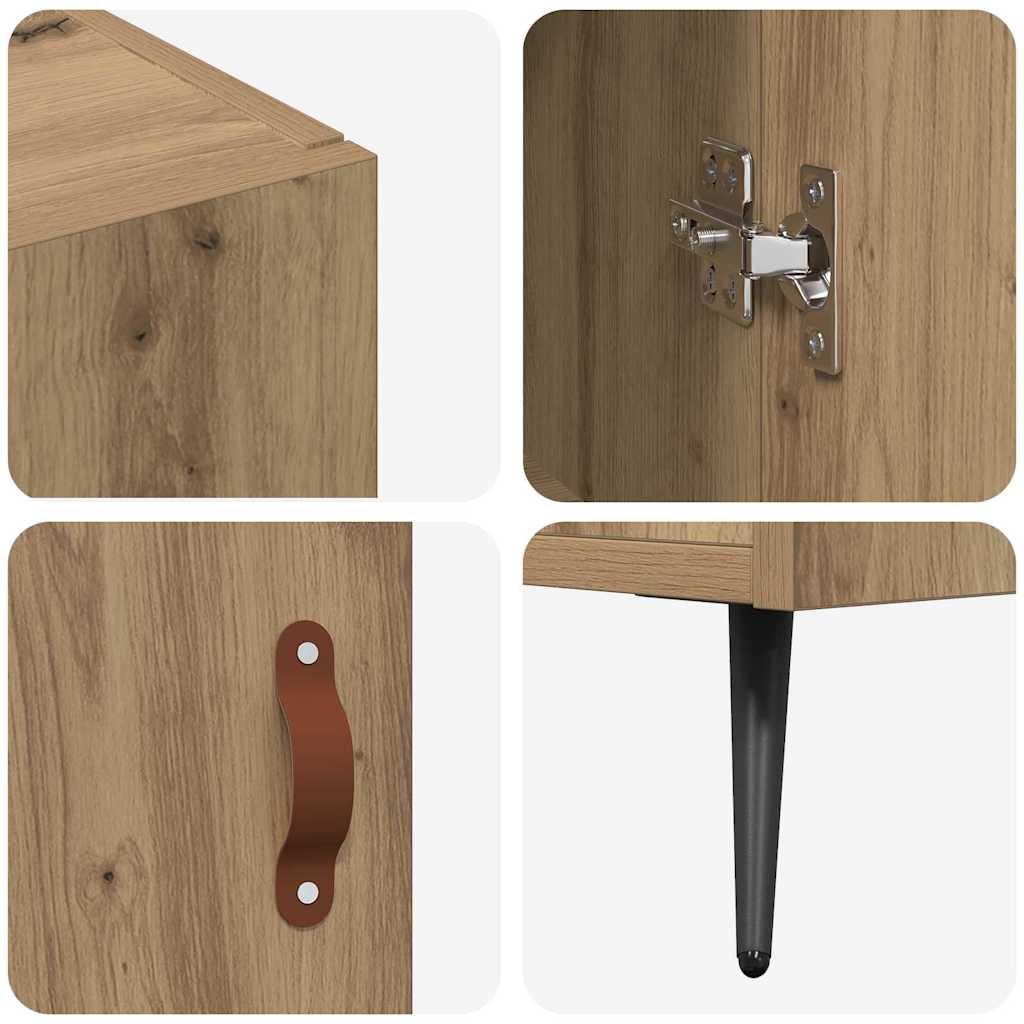 Sideboard Artisan Oak 89.5 x 34 x 80 cm Engineered Wood