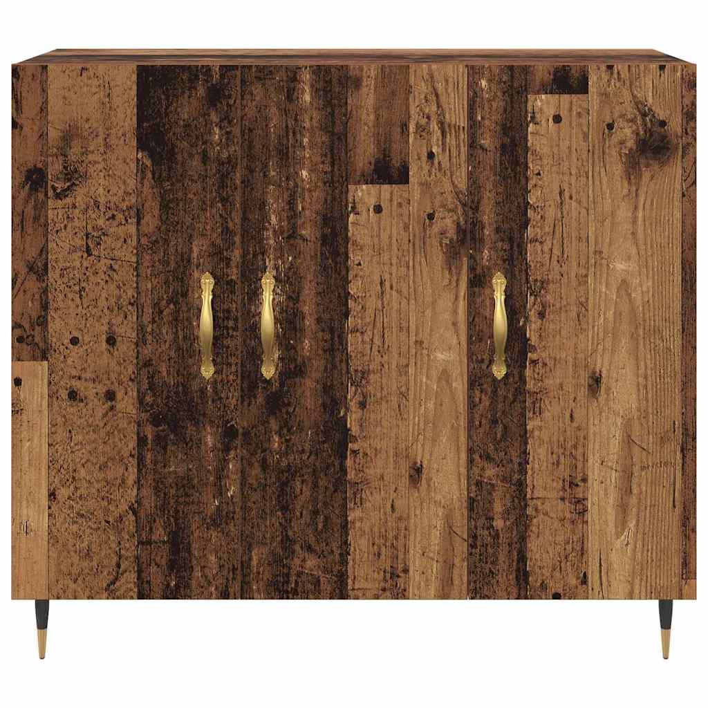 Sideboard Old Wood 90 x 34 x 80 cm Engineered Wood