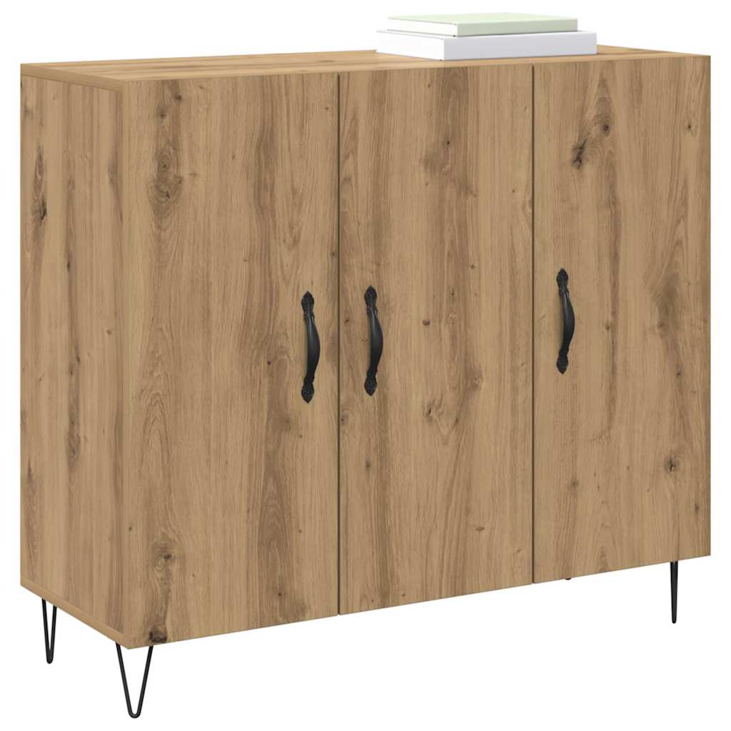 Sideboard Artisan Oak 90 x 32.5 x 80 cm Engineered Wood