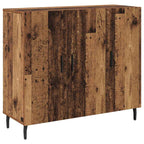 Sideboard Old Wood 90 x 34 x 80 cm Engineered Wood
