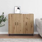 Sideboard Artisan Oak 90 x 34 x 80 cm Engineered Wood