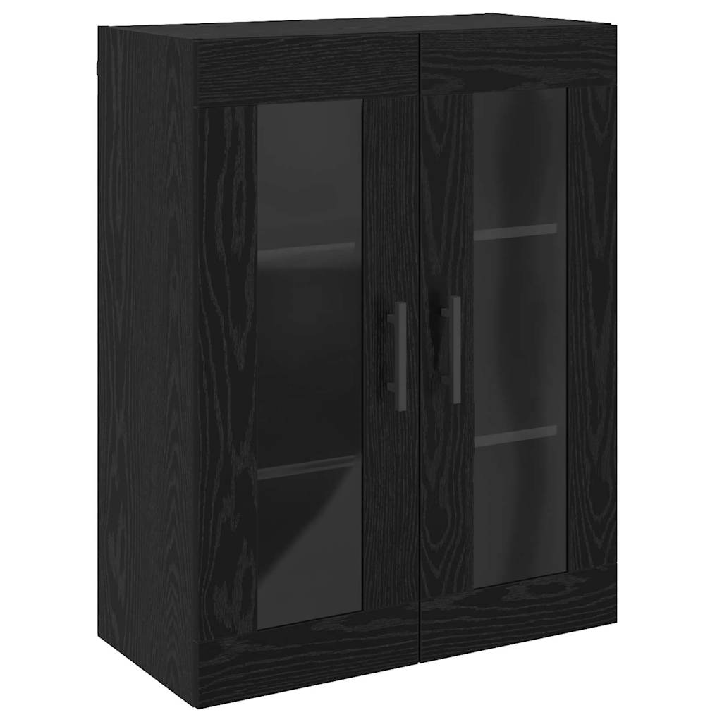 Wall Mounted Cabinet Wall-mounted Black oak 69.5 x 34 x 90 cm