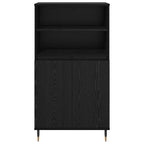 Highboard Black 60 x 36 x 110 cm Engineered wood