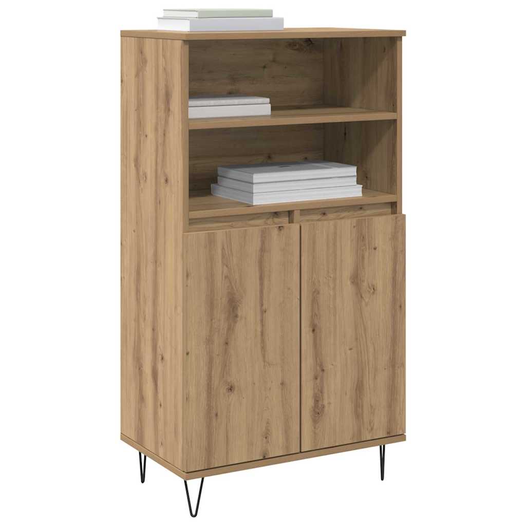 Highboard Brown 60 x 36 x 110 cm Engineered wood