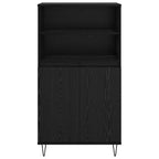 Highboard Black 60 x 36 x 110 cm Engineered wood