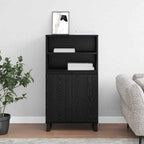 Highboard Black 60 x 36 x 110 cm Engineered wood
