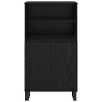 Highboard Black 60 x 36 x 110 cm Engineered wood