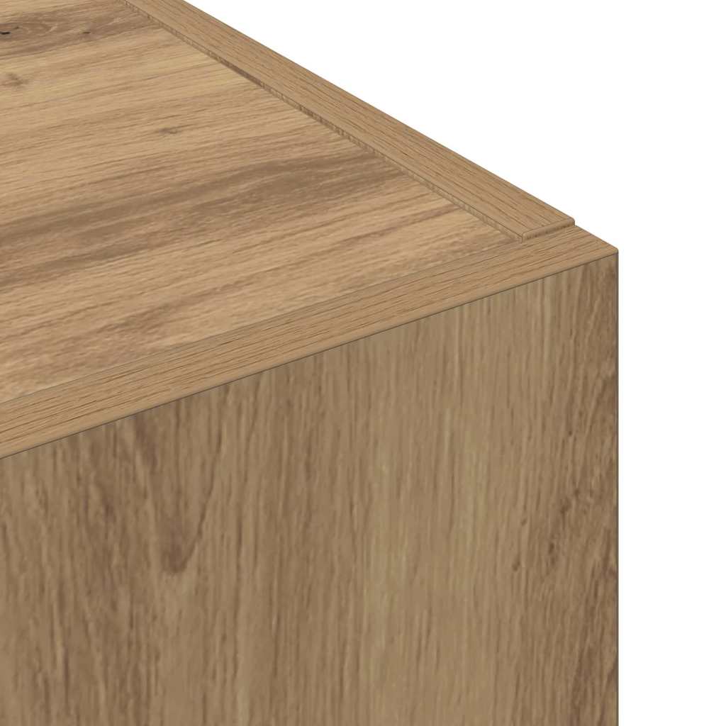 Office Cabinet Old Wood 60 x 32 x 115 cm Engineered Wood