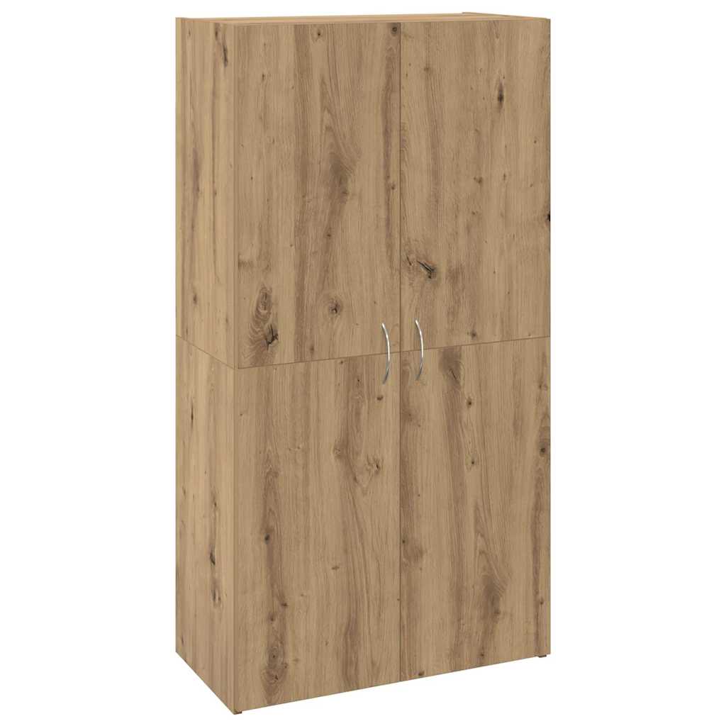 Office Cabinet Old Wood 60 x 32 x 115 cm Engineered Wood