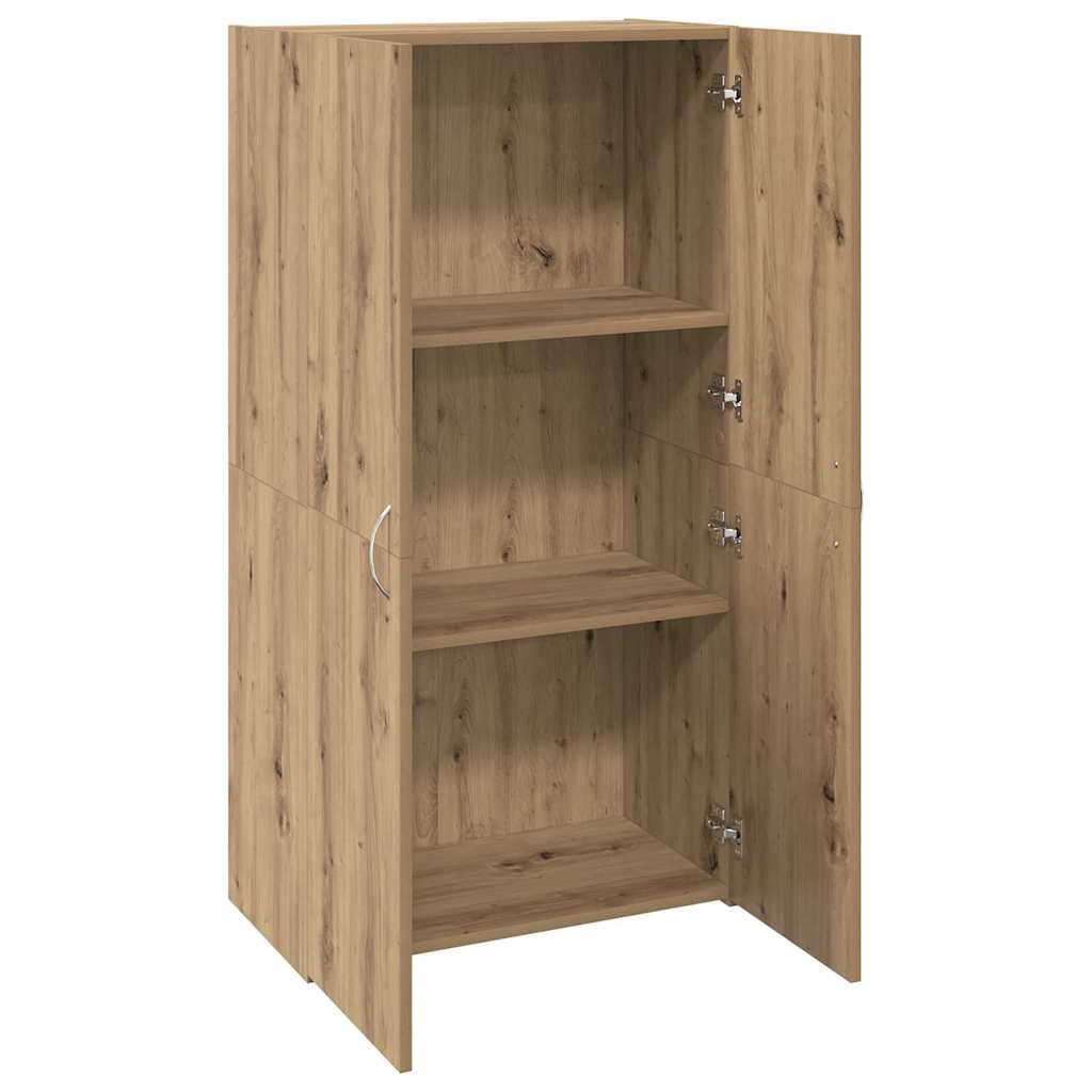 Office Cabinet Old Wood 60 x 32 x 115 cm Engineered Wood