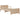 Extendable Bed Frame For Kids Other Brown 80 X 130 / 165 / 200 Cm