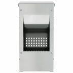 Rabbit Feeder Silver 12.5 x 12.5 x 25 cm Galvanised Steel