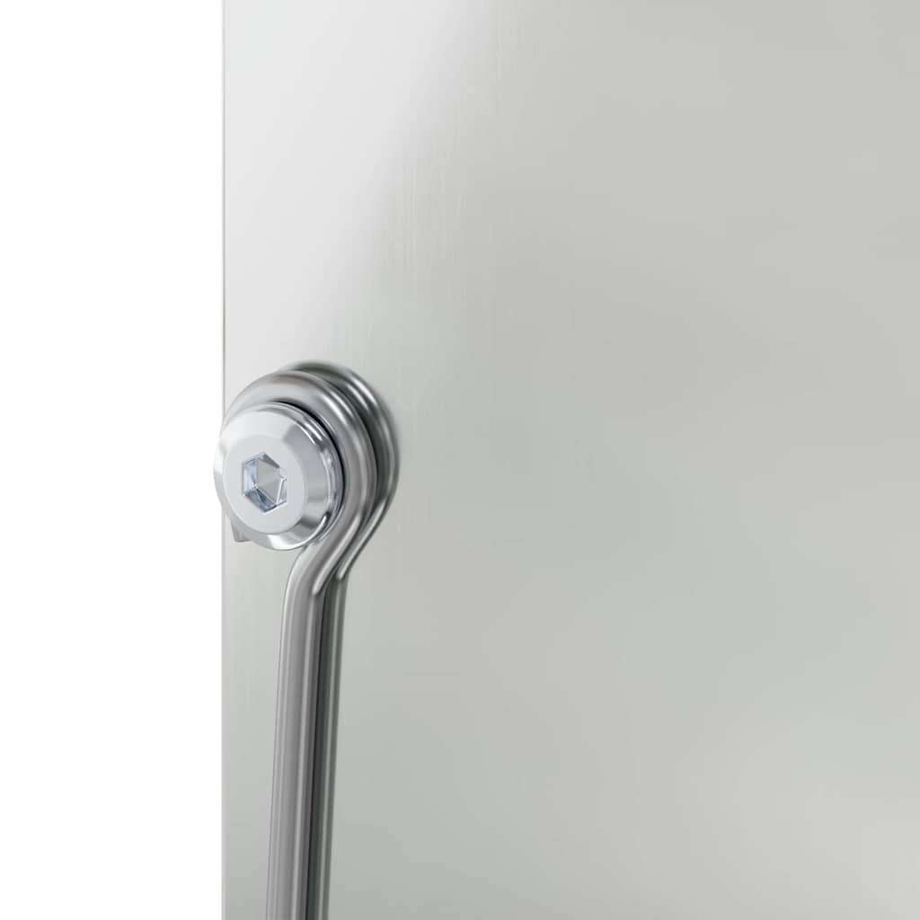 Rabbit Feeder Silver 20 x 12.5 x 25 cm Galvanised Steel