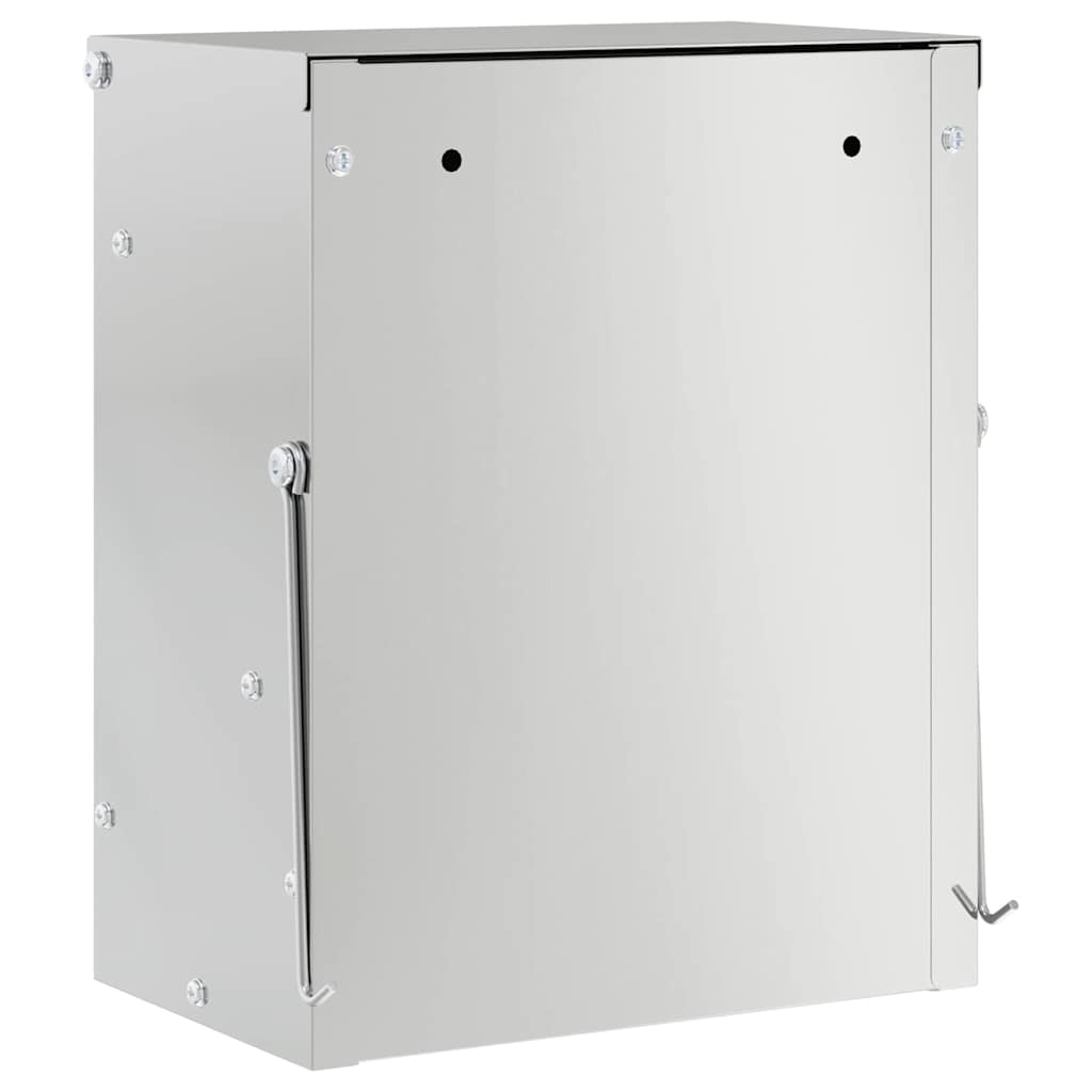 Rabbit Feeder Silver 20 x 12.5 x 25 cm Galvanised Steel