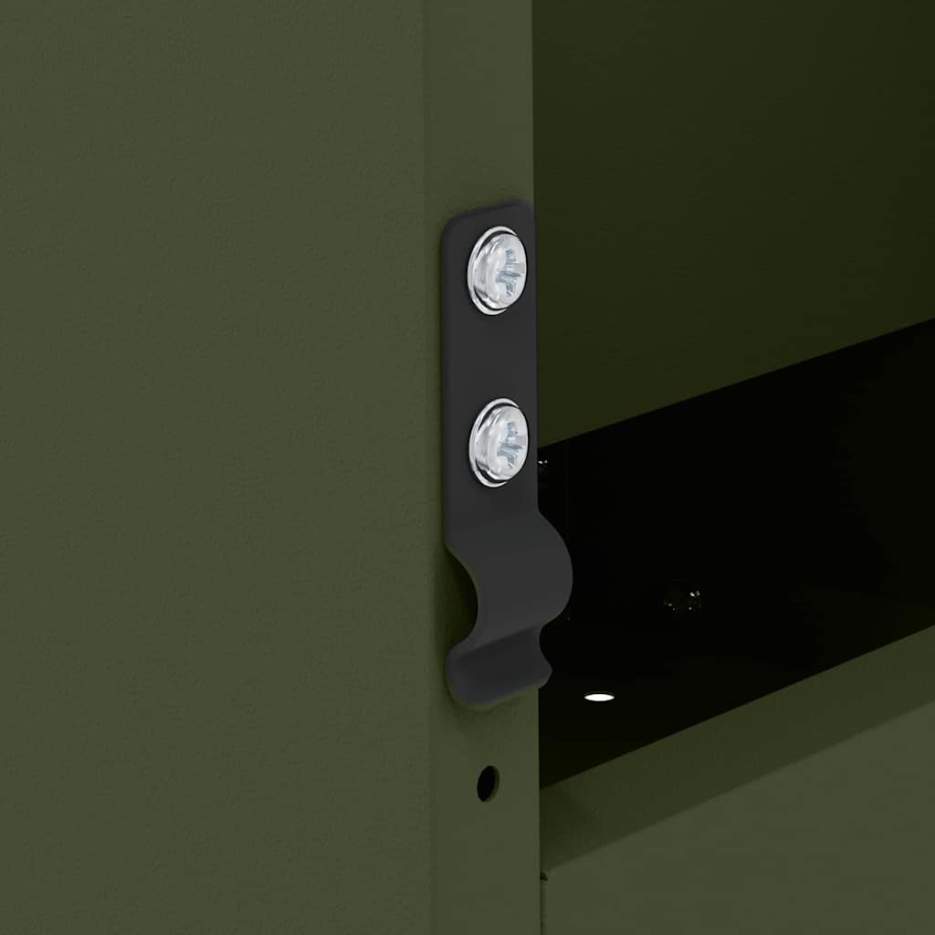 Rabbit Feeder Olive Green 33.5 x 25.5 x 45.5 cm