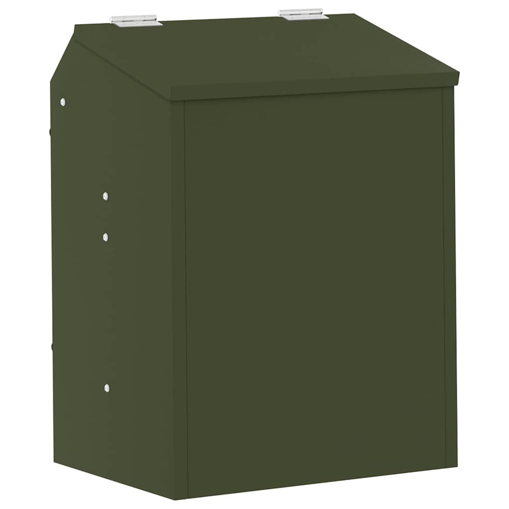 Rabbit Feeder Olive Green 33.5 x 25.5 x 45.5 cm