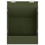 Rabbit Feeder Olive Green 33.5 x 25.5 x 45.5 cm