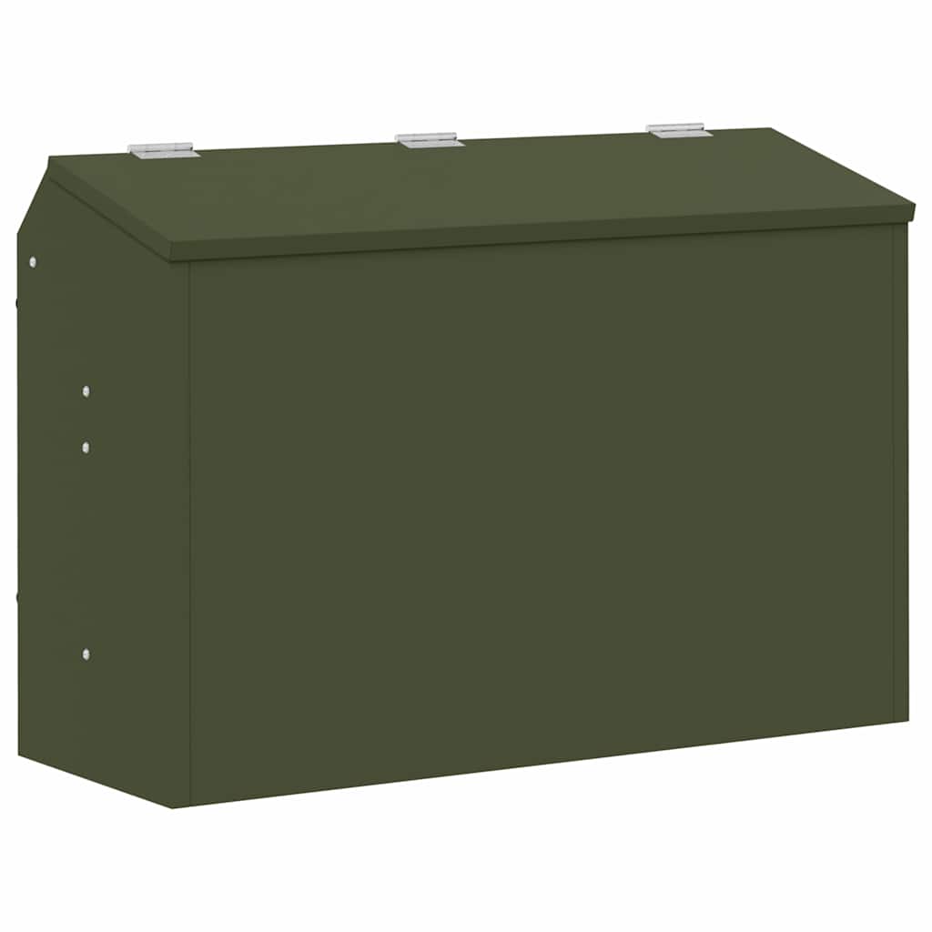 Rabbit Feeder Olive Green 64.5 x 25.5 x 45.5 cm