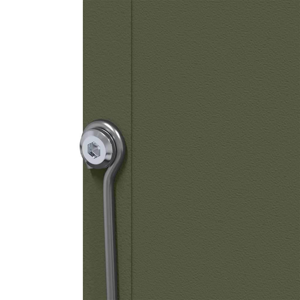 Rabbit Feeder Olive Green 12.5 x 26 x 28.5 cm Cold-Rolled Steel