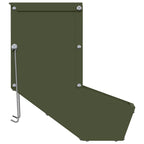 Rabbit Feeder Olive Green 12.5 x 26 x 28.5 cm Cold-Rolled Steel
