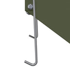 Rabbit Feeder Olive Green 17.5 x 26 x 28.5 cm Cold-Rolled Steel