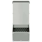 Rabbit Feeder Silver 12.5 x 26 x 28.5 cm Galvanised Steel