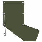 Rabbit Feeder Olive Green 17.5 x 26 x 28.5 cm Cold-Rolled Steel