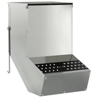 Rabbit Feeder Silver 17.5 x 26 x 28.5 cm Galvanised Steel