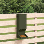 Deer Feeder Olive Green 28 x 30 x 80 cm Cold-Rolled Steel