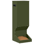 Deer Feeder Olive Green 28 x 30 x 80 cm Cold-Rolled Steel