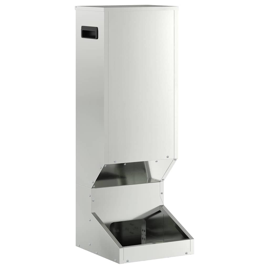 Deer Feeder Silver 28 x 30 x 80 cm Galvanised Steel