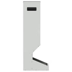 Deer Feeder Silver 28 x 30 x 80 cm Galvanised Steel