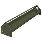 Chicken Feeding Trough Olive Green 108 x 20.5 x 20 cm