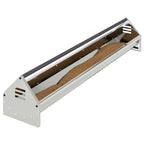Chicken Feeding Trough Silver 108 x 20.5 x 20 cm