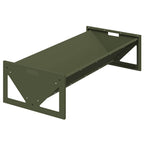 Livestock Feeding Trough Olive Green 108 x 50 x 28 cm