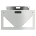Livestock Feeding Trough Silver 108 x 50 x 28 cm