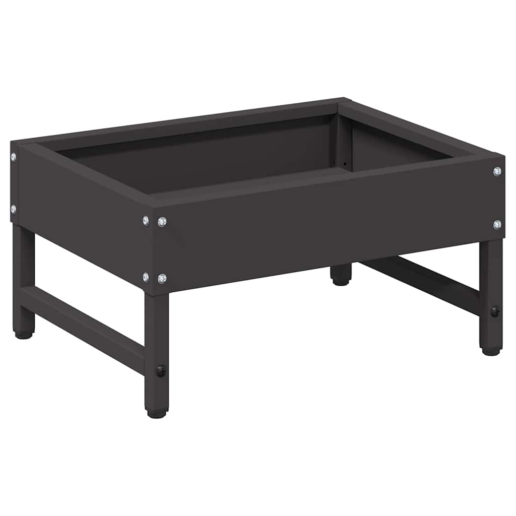 Bird Feeder Black 34 x 26 x 16 cm Cold-Rolled Steel