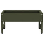 Bird Feeder Olive Green 34 x 26 x 16 cm Cold-Rolled Steel