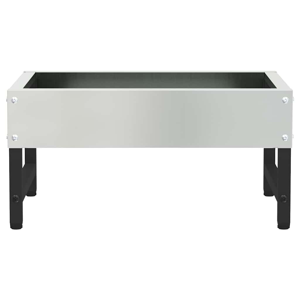 Bird Feeder Silver 34 x 26 x 16 cm Galvanised Steel