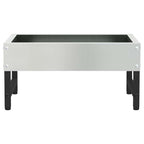 Bird Feeder Silver 34 x 26 x 16 cm Galvanised Steel