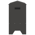 Livestock Feeding Trough Black 79 x 35 x 62 cm