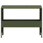 Livestock Feeding Trough Olive Green 79 x 35 x 62 cm
