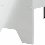 Livestock Feeding Trough Silver 79 x 35 x 62 cm