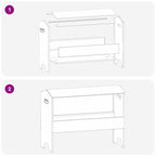 Livestock Feeding Trough Silver 79 x 35 x 62 cm