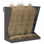 Hay Feeder Black 71 x 33 x 70 cm Cold-Rolled Steel